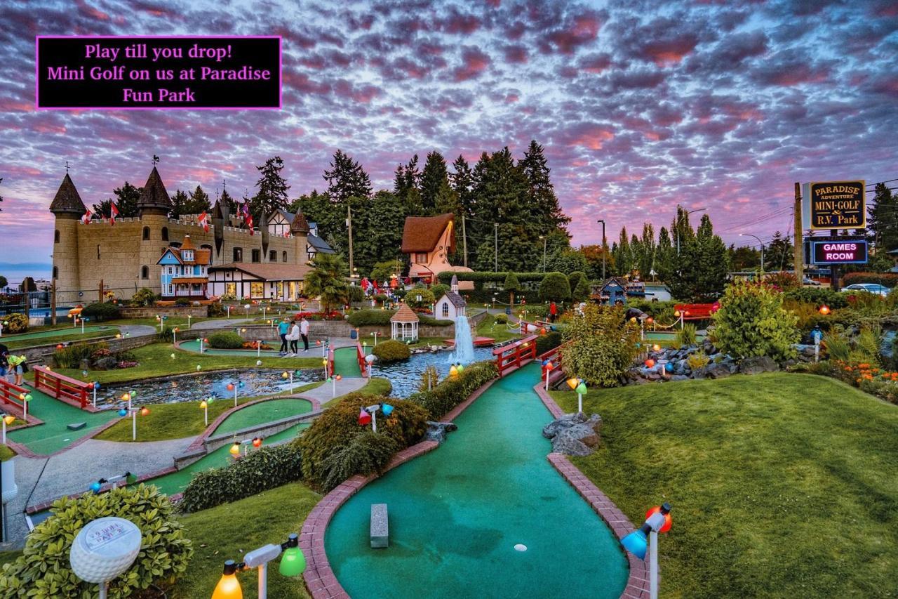 Sea Edge Motel Parksville Exterior foto